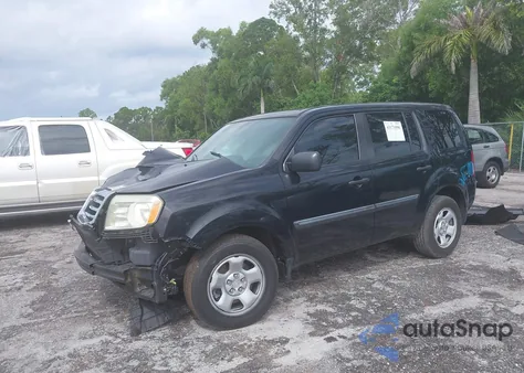 2015 Honda Pilot Lx from USA, damaged, VIN 5FNYF3H22FB023573